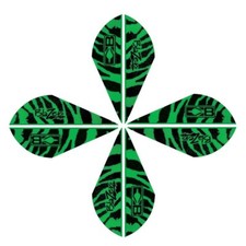 Bohning - Blazer Vane - Tiger Green - 100pk