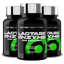 LACTASE ENZYME - 100-300 Capsules - Top food supplement for lactose intolerance
