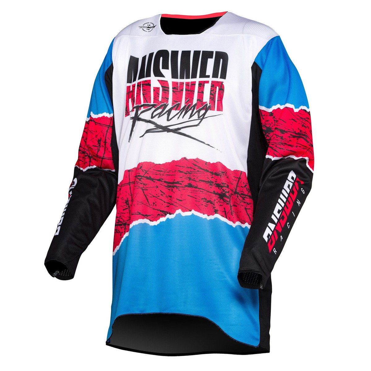 ANSWER MOTOCROSS KIT TRINITY MX PANTS JERSEY - PRO GLO HYPER BLUE