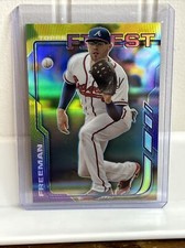 2014 Topps Finest Refractor #45 Freddie Freeman Atlanta Braves