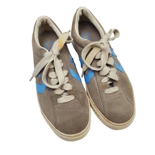 Converse All Star One Star Sneakers Womens 6.5 Leather Suede Taupe