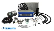 A/C  Universal Kit UnderDash Evaporator 406-100  12V Ink Blue Heat and Cool (*)