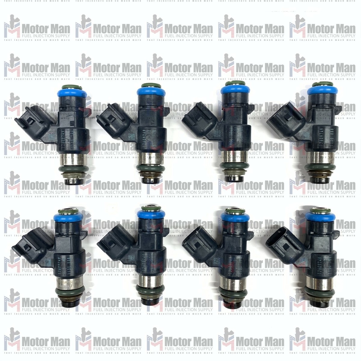 Motor Man | 12609749 217-3410 Fuel Injector Set | Chevrolet