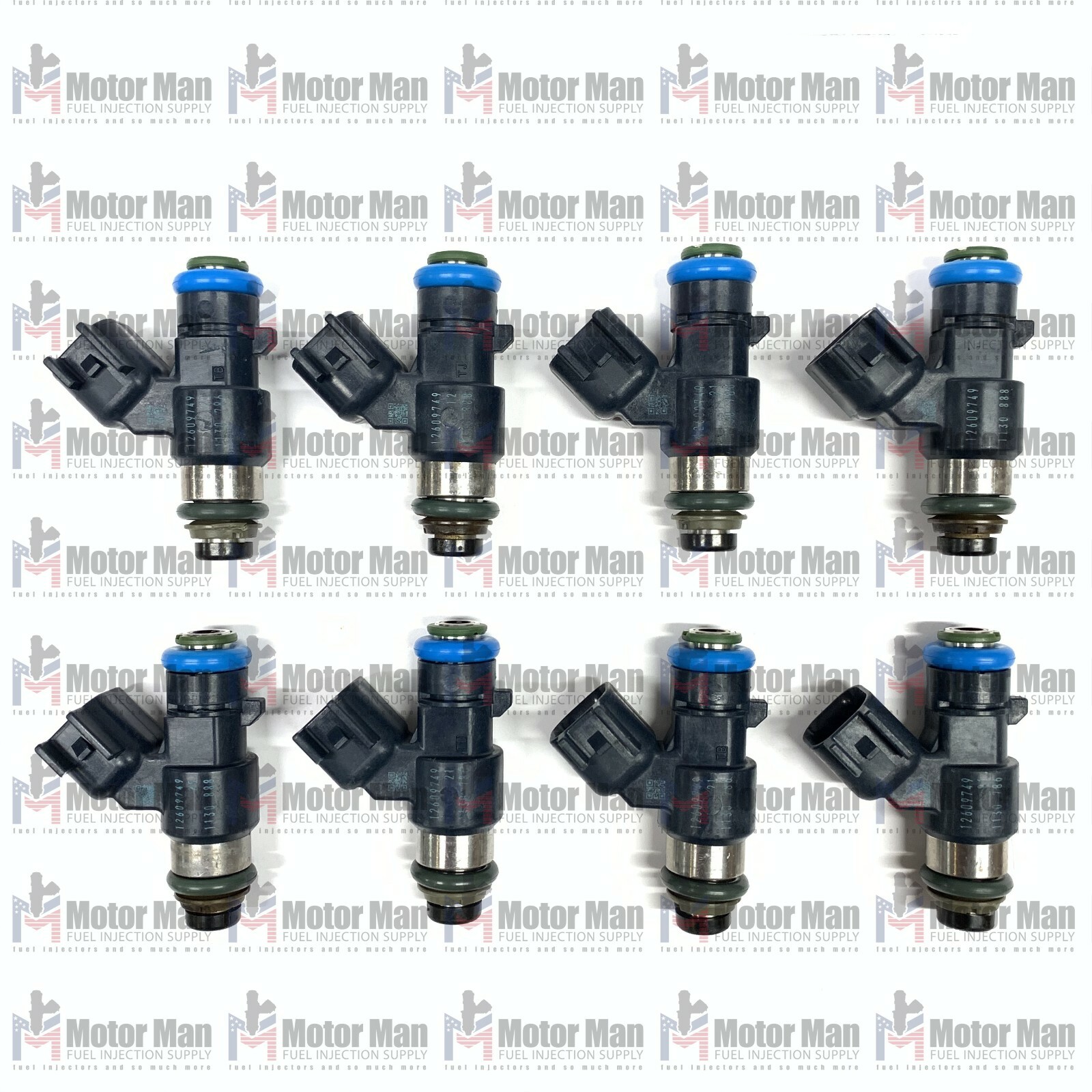 Motor Man 12609749 2173410 Fuel Injector Set Cadillac Escalade ESV