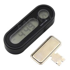 Car Digital Display Electronic Clock Luminous Thermometer LED Dashboard Clock