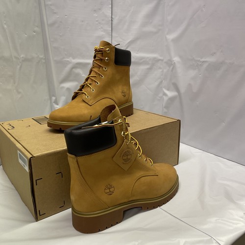 Wheat Nubuck Leather Boots Size 