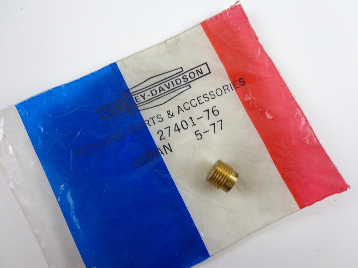 バッグ a Main jet - 1.30 mm 27401-76 - NOS - for Harley XLH, XLCH late '76