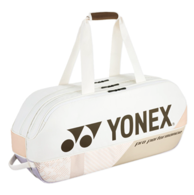 YONEX トーナメントバッグ ホワイト YONEX 24F/W Tennis Badminton Tournament Bag Racket Bag Pro Series