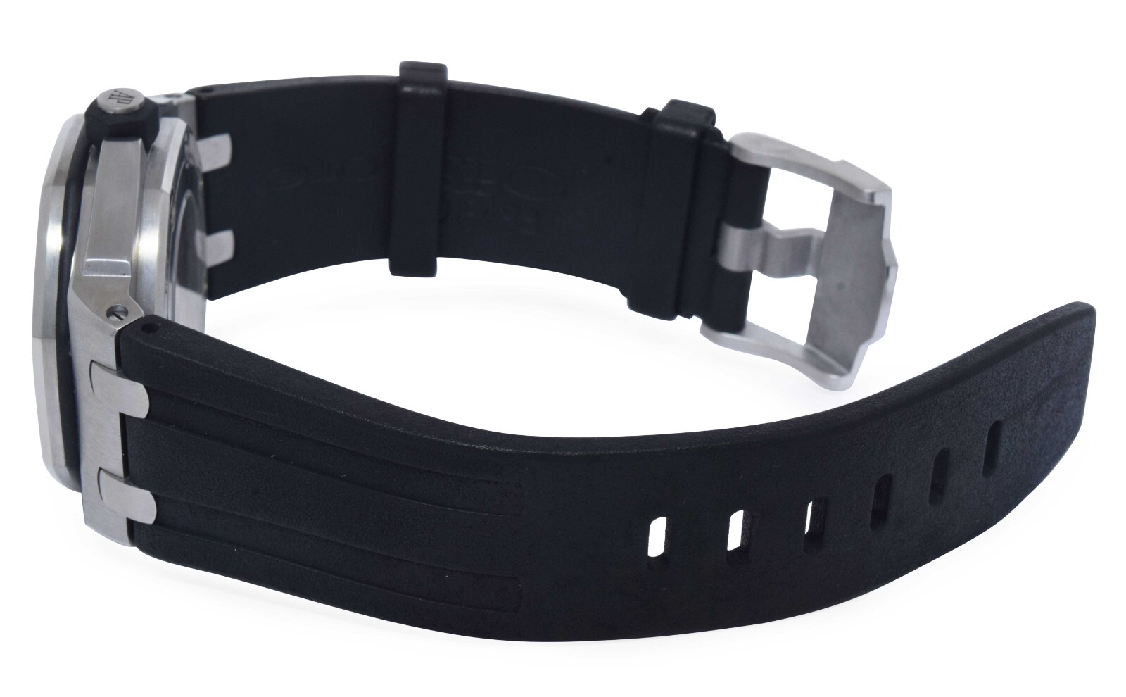 Audemars Piguet Royal Oak Offshore Steel Diver Black Dial 42mm Watch B ...