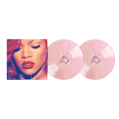 Rihanna - Loud - RIH Issue - Opaque Baby Pink 2LP Vinyl Exclusive