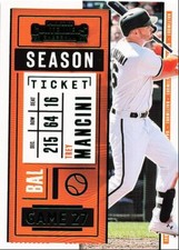 2020 Panini Contenders Trey Mancini Baltimore Orioles #20