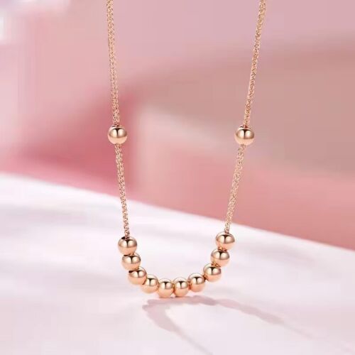 Kette Pure Gold Au 750 Perlenkette 18K mit Zertifikat Real Gold Schmuck Geschenk - Bild 3 von 9