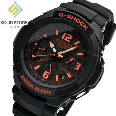 CASIO G-SHOCK GRAVITYMASTER GW-3000B-1AJF SKY COCKPIT Radio Solar Watch 49.8mm