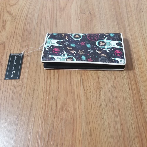 Ashley M Artist Serie Reißverschluss Knopfdruck Geldbörse Affen Space Stars Galaxy Neu mit Etikett - Bild 6 von 24