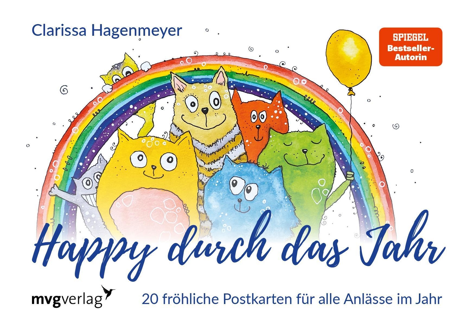 Thumbnail - Clarissa Hagenmeyer | Happy Durch Das Jahr: Postkarten | Taschenbuch |
