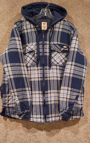 Youth Dickies XL Flannel Jacket Quilted 