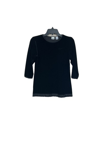 Robe Sweat-shirt DKNY Manches Longues Noire - Taille M, 70% Coton 30% Poly, Neuve Avec étiquettes