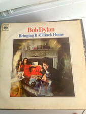 Bob Dylan Bringing It All Back Home 12" Black Vinyl LP CBS Rock Card Sleeve