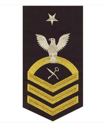 Vanguard NAVY E8 MALE RATING BADGE: RETAIL SERVICES SPECIALIST - SEAWORTHY GOLD