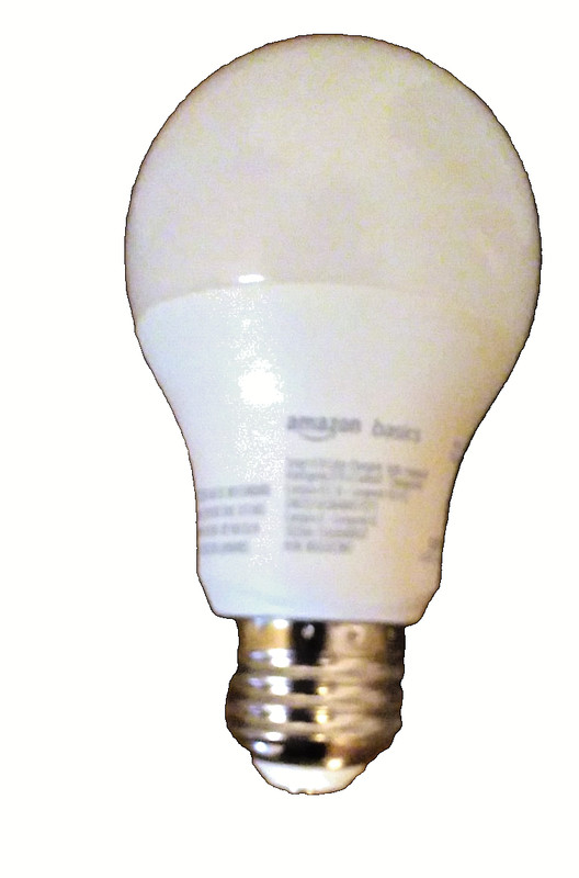 Amazon Basics Smart A19 LED Light Bulb Color Changing 9W 60W Equivalent 1 Pack