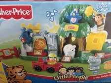 Fisher Price 2002 Little People Zoo Talkers Animal Suoni Zoo Playset