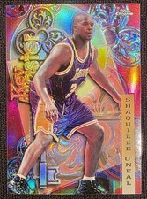 1997-98 Topps Chrome Refractor Shaquille Oneal Key Master LA Lakers HOF Insert 
