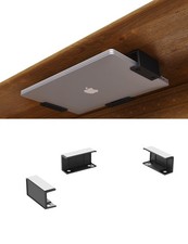 Under Desk Laptop Holder Under Desk Rack Mount for Keyboard  Small Devices A...