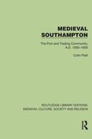 Colin Platt | Medieval Southampton | Buch | Englisch (2025) | Routledge