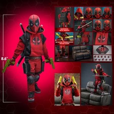 1 6 Marvel Deadpool & Wolverine Kidpool Figure Hot Toys MMS763 US Seller In Hand