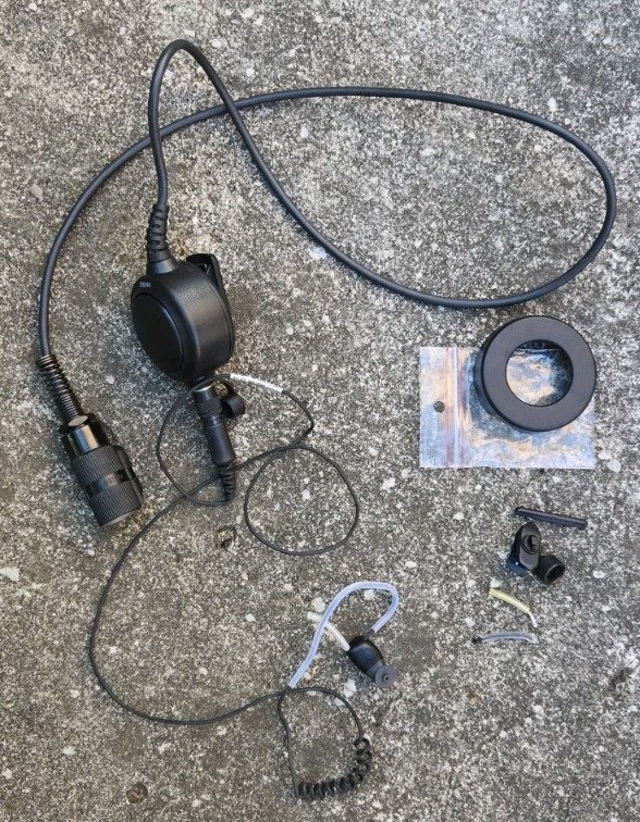 Australian Army Special Forces INVISIO M15 Harris 152 PTT PushToTalk M3S Headset