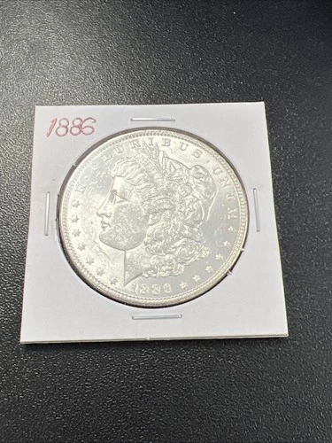 1886 Morgan Silver Dollar $1 - .9 / AU / Beautiful Coin! - Buy-It-Now!