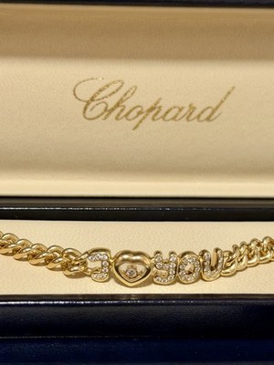Original Chopard Happy Diamonds Armband   750 Gelbgold & Diamanten   Fullset