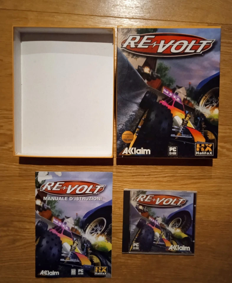 Re-Volt per PC Box 1999 Edizione Italiana Raro - Immagine 3 di 4