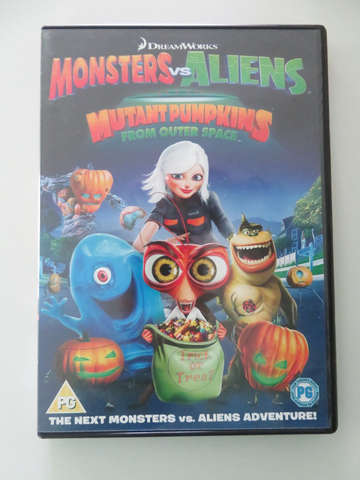 Monsters vs Aliens: Mutant Pumpkins from Outer Space (DVD) 2009 Region 2