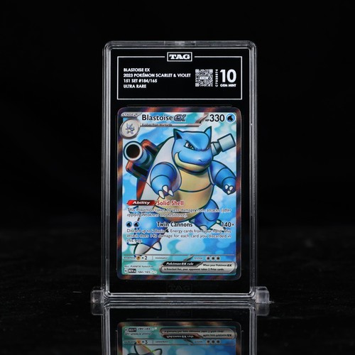 Blastoise ex graded TAG 10 for sale on eBay