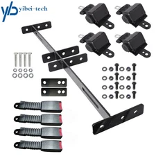 YS-GSB-04-001-4 Golf Cart Seat Belts and Bracket Kit For EZGO/YAMAHA/CLUB CAR