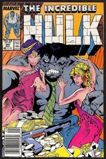 Incredible Hulk #347 1st App Joe Fixit Newstand VFN+