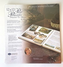 Creative Memories 12 x 12 Page Protectors 16 Sheets 2001 Old Style New