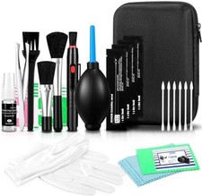 Camera Lens Cleaning Kit DSLR Mirrorless Lens Paper Blower Brush