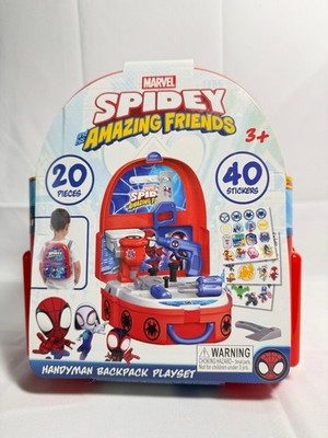 Spidey & His Amazing Friends Handyman Backpack 18 Piece Tool Set