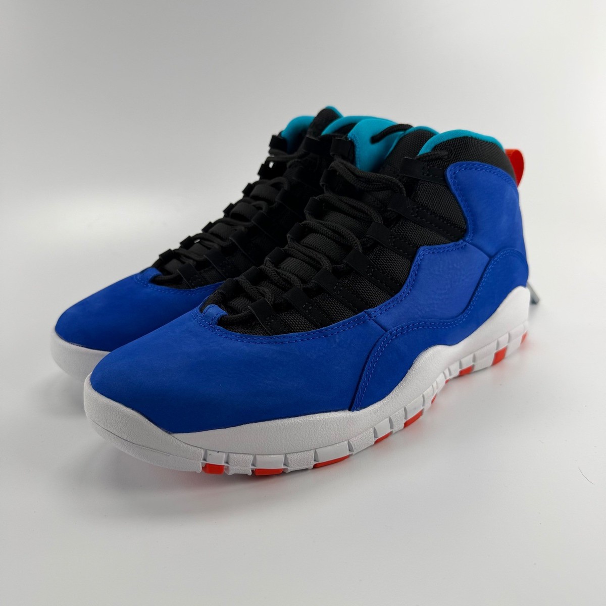 Jordan 10 Retro Tinker Blue White Racer Blue Mens Shoes 