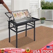 Portable Charcoal Flip Grill with 360 Rotating Basket for Outdoor BBQ