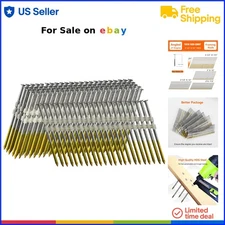 Framing Nails Galvanized Steel 3-1/2 Inch 1000 Count Ring Shank for Construction