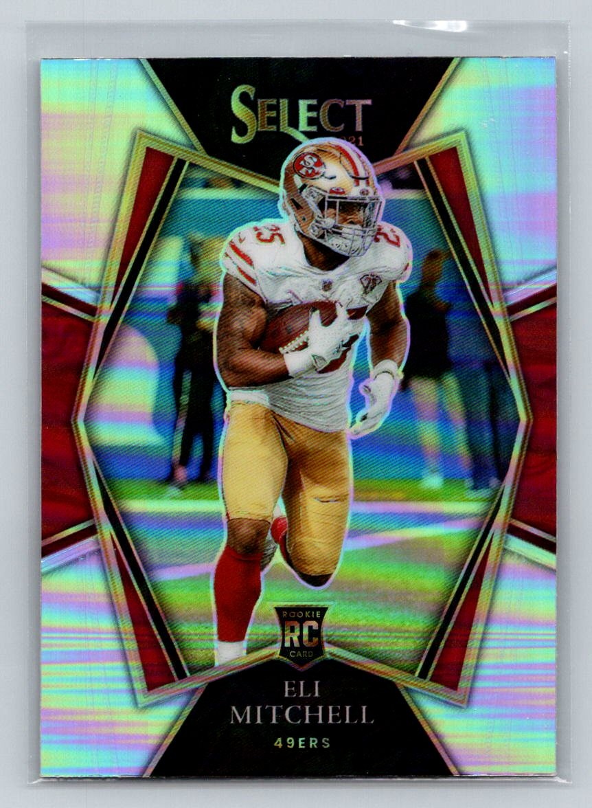 2021 Panini Select #192 Eli Mitchell Silver Prizm