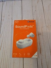 SoundPods Bluetooth True Wireless Earbuds-Comfort Fit-White-iHip