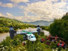 2013 Retired Lego City (60021) Cargo Heliplan...