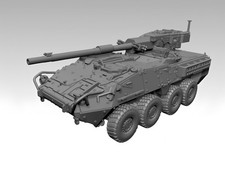 3D Printing 1/72 American Stryker Infantry Carrier Unpainted