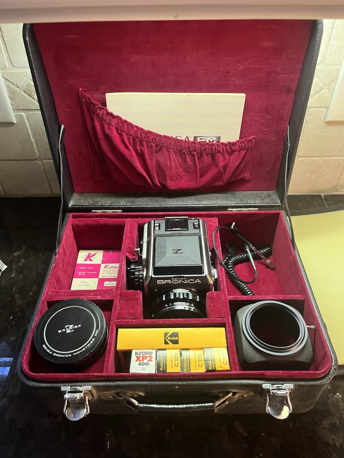 Zenza Bronica Camera - Good Shape With Case