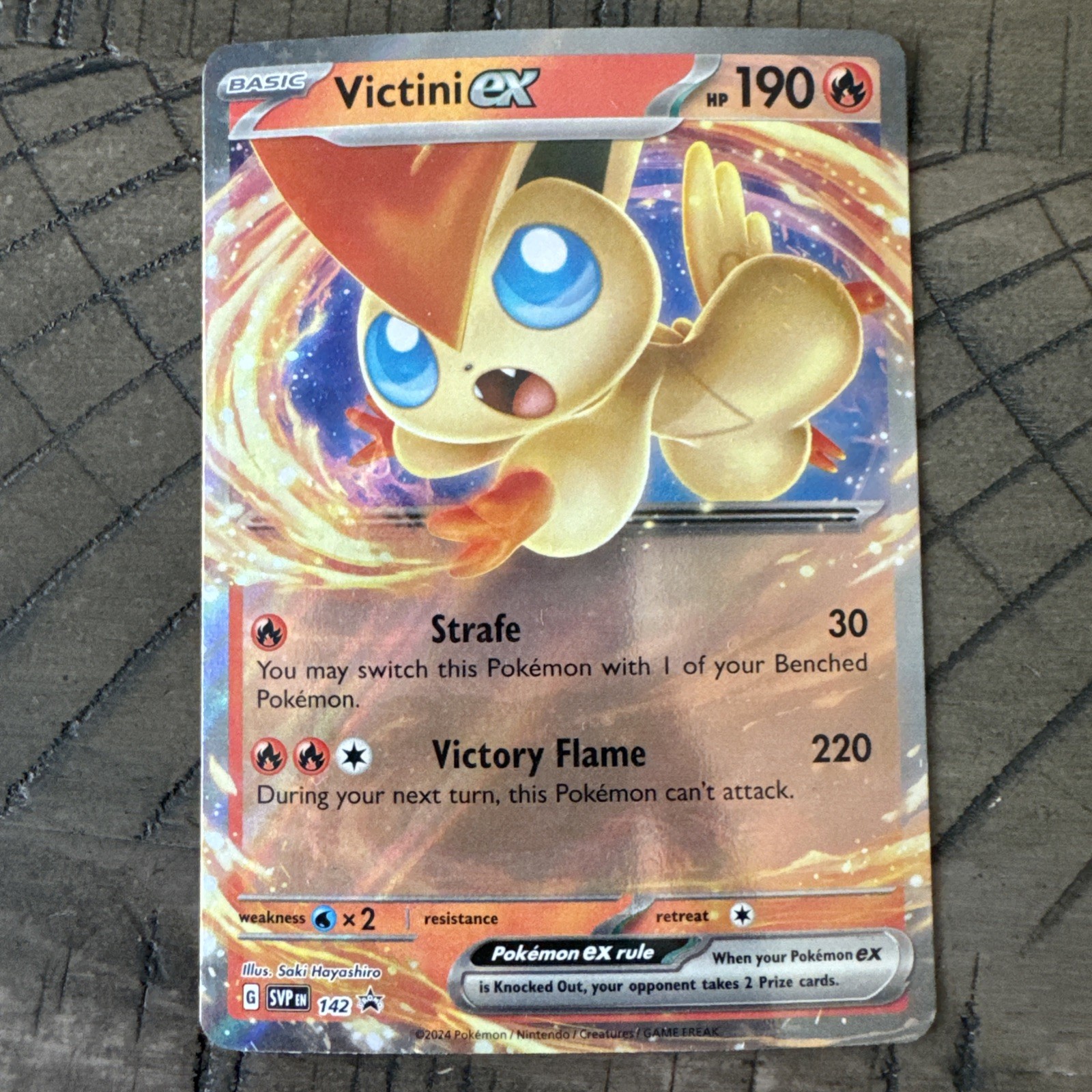 Victini ex 142 Sv: Scarlet & Violet Promo Cards Holo