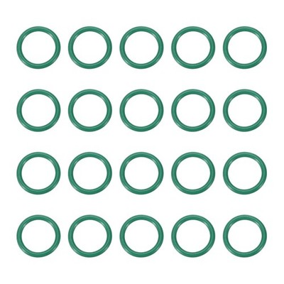 20x FKM O-Ring 12,5mm Außen 9,5mm Innen 1,5mm für Dichtung